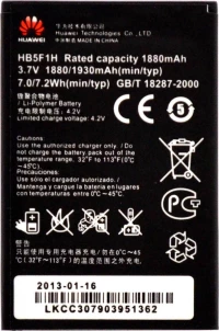 Huawei HB5F1H (U8860 Honor) 1880mAh