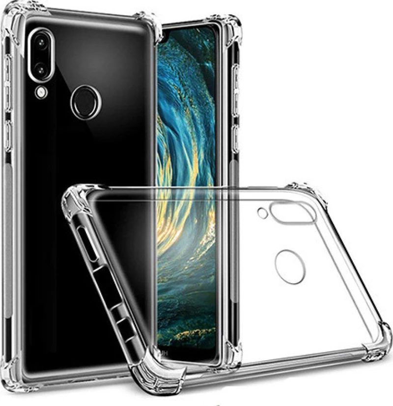 Θήκη TPU Σιλικόνης με Ενισχυμένες Γωνίες για P Smart 2020 - Διάφανη