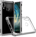 Θήκη TPU Σιλικόνης με Ενισχυμένες Γωνίες για P Smart 2020 - Διάφανη