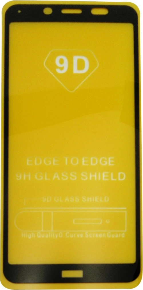 Naxius Full Face Tempered Glass Black (Redmi 6)