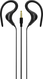 Lamtech Sport In-ear Handsfree με Βύσμα 3.5mm Μαύρο