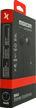 ACC+ Soul 2 In-ear Handsfree με Βύσμα 3.5mm Μαύρο