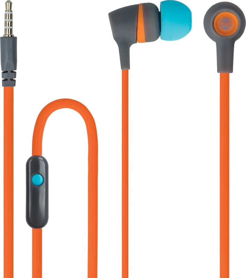Forever JSE-200 In-ear Handsfree με Βύσμα 3.5mm Πορτοκαλί