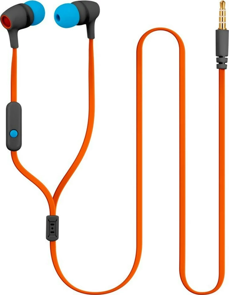 Forever JSE-200 In-ear Handsfree με Βύσμα 3.5mm Πορτοκαλί