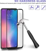 3D Tempered Glass Full Cover & Full Glue για Xiaomi Mi 9 - μαύρο