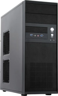 Chieftec CQ-01B-U3-OP κουτί υπολογιστή Midi-Tower Μαύρος (Μαύρο)