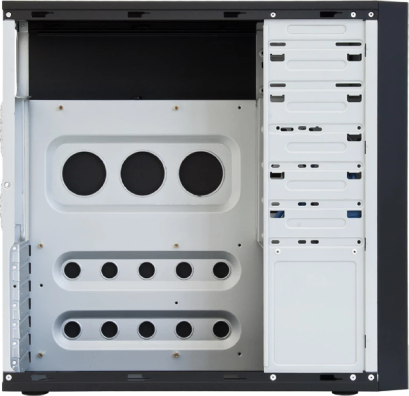 Chieftec CQ-01B-U3-OP κουτί υπολογιστή Midi-Tower Μαύρος (Μαύρο)