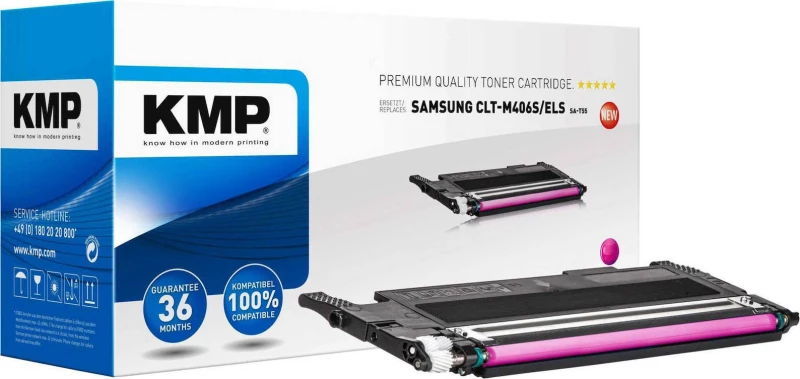 KMP SA-T55 Συμβατό Toner Samsung CLT-M406S Magenta