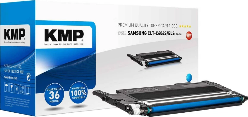KMP SA-T54 Συμβατό Toner Samsung CLT-C406S Cyan