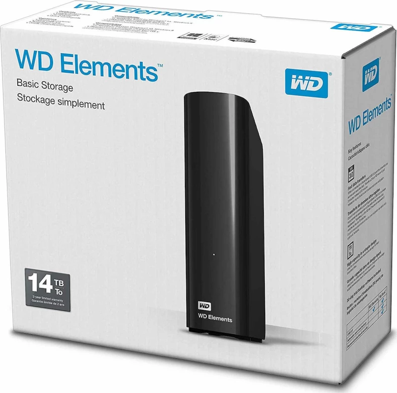 Western Digital Elements Desktop 14TB