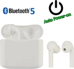 Lamtech LAM020953 Earbud Bluetooth Handsfree Λευκό