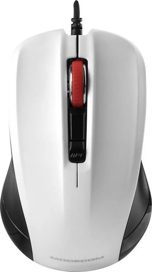 Modecom MC-M9.1 Ενσύρματο Ποντίκι White