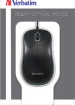 Verbatim Silent Optical Mouse Ενσύρματο Ποντίκι Μαύρο