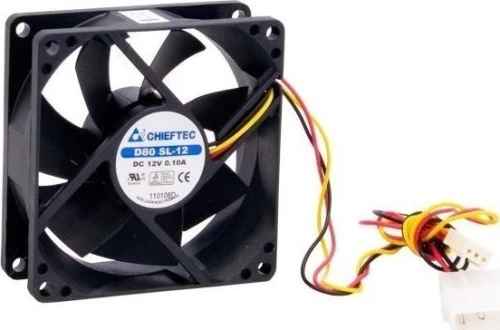 Chieftec AF-0825S computer cooling component Computer case Black