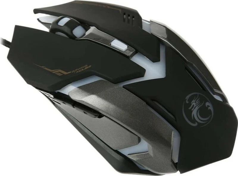 iMice V6 Gaming Ποντίκι Black/Grey