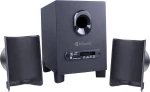 Kisonli Multimedia Ηχεία Τm-6000U, 2.1Ch, Bluetooth, 5W & 2X 3W, Μαύρα