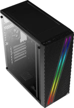 Aerocool Streak Midi-Tower Μαύρος (Μαύρο)