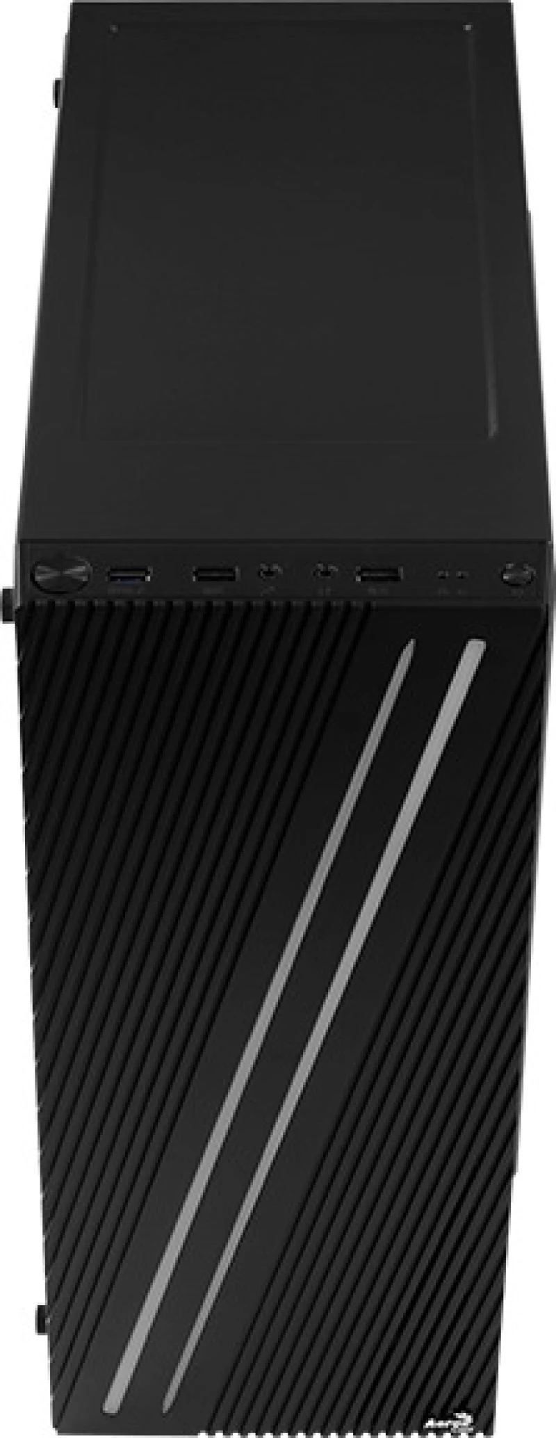 Aerocool Streak Midi-Tower Μαύρος (Μαύρο)