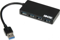 Ibox Iuh3F56 Interface Hub Usb 3.0 (3.1 Gen 1) Type-A 5000 Mbit/S Black