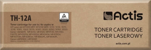 Actis Συμβατό Toner HP Q2612A Black