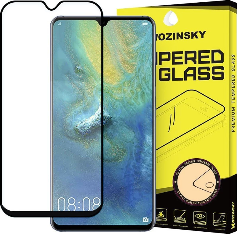 Wozinsky Full Face Tempered Glass Μαύρο (Huawei Mate 20)