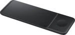 Samsung Wireless Charger Trio Black & Travel Charger (EP-P6300)