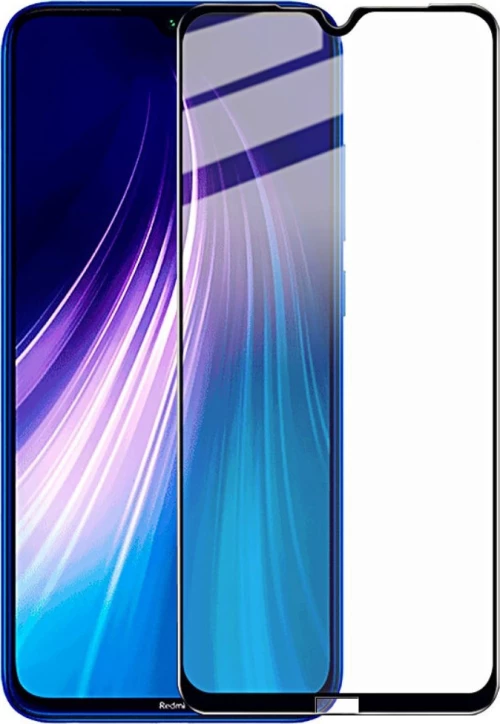 21D Full Glue Tempered Glass Μαύρο (Redmi Note 8T)