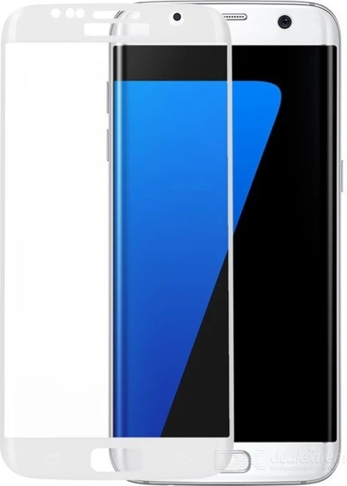 Full Face Tempered Glass White (Galaxy S7 Edge)