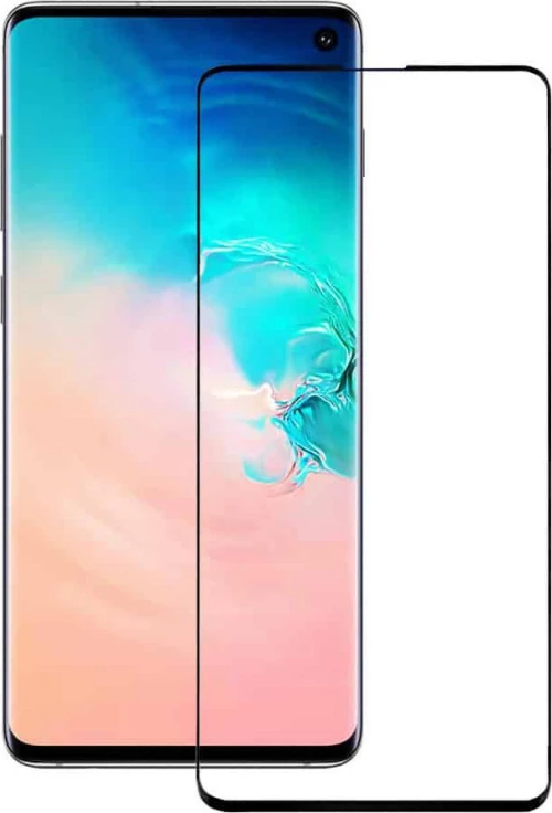 Powertech 5D Full Glue Full Face Tempered Glass Black (Galaxy S10e)