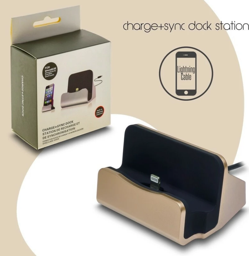 Lightning Charging Station Χρυσό