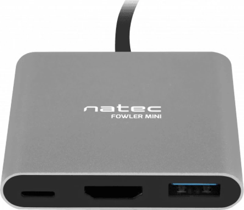 Video Splitter Natec Multi Port Fowler Mini (Usb-C Pd, Hdmi 4K)