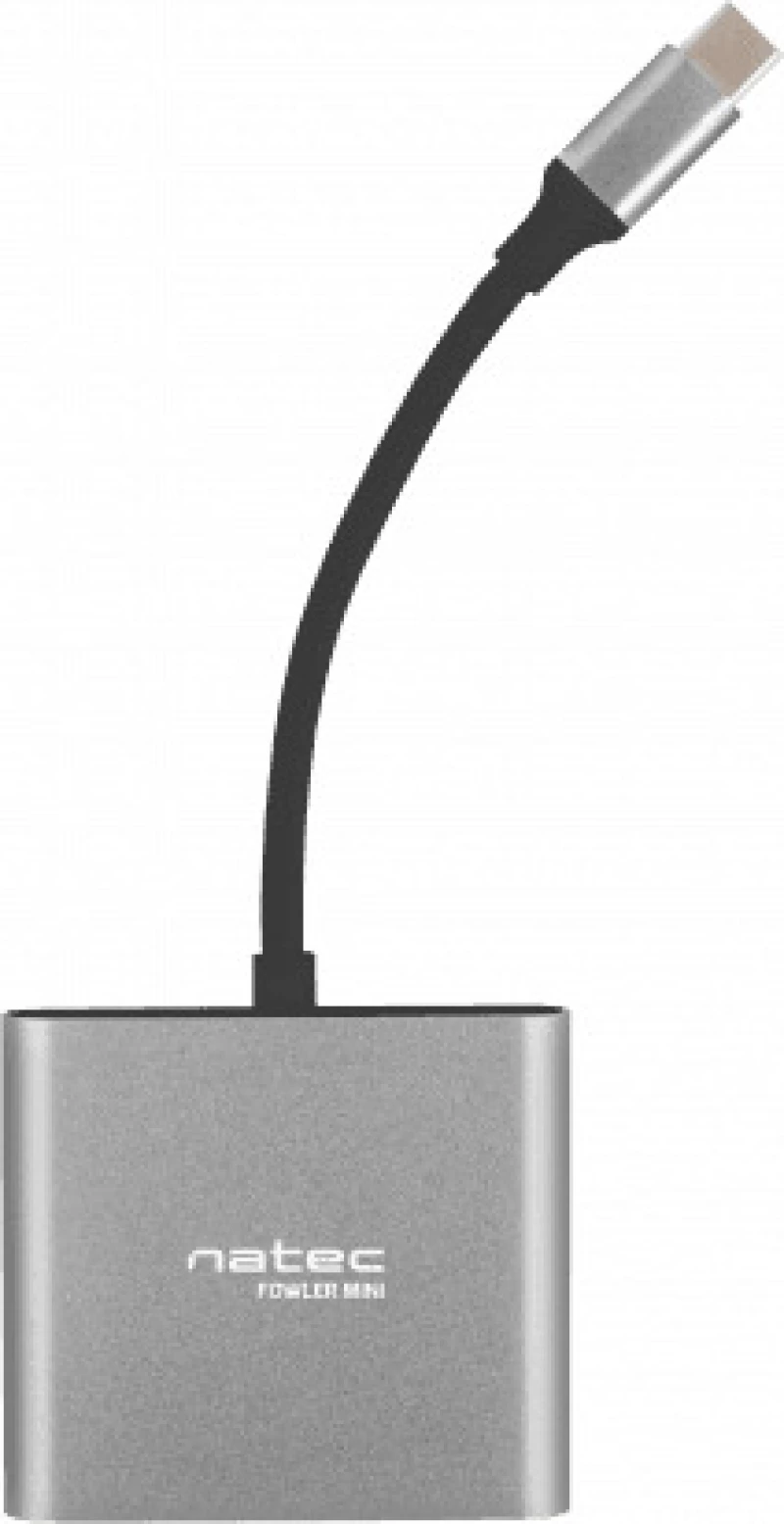 Video Splitter Natec Multi Port Fowler Mini (Usb-C Pd, Hdmi 4K)