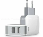 Baseus Letour 2x USB Wall Adapter Λευκό