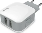 Baseus Letour 2x USB Wall Adapter Λευκό