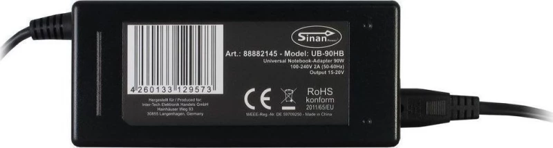 Inter-Tech AC Adapter 90W (88882145)