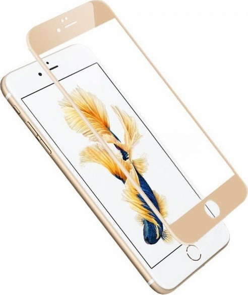 3D Full Face Tempered Glass Gold (iPhone 8 Plus / 7 Plus)