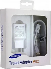 Samsung micro USB Cable & Wall Adapter Λευκό (EP-TA20EWE & ECB-DU4EWE)