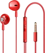 Lenovo HF 140 Earbuds Handsfree με Βύσμα 3.5mm Κόκκινο