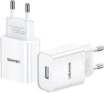 Usams USB Wall Adapter Λευκό (CC075)