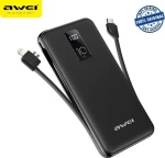 Awei P41K 10000mAh Μαύρο