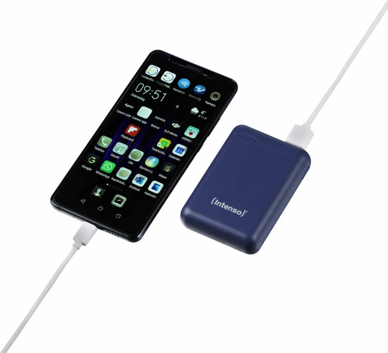Intenso XS10000 10000mAh Μπλε