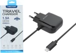 Newtop Lightning Wall Charger Μαύρο (CM09)