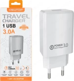 Newtop USB Wall Adapter Λευκό (CM06)