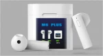 M6 Plus Earbud Bluetooth Handsfree Λευκό