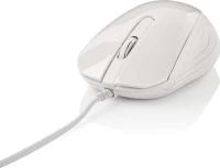 Nedis Wired Desktop Mouse Ποντίκι White