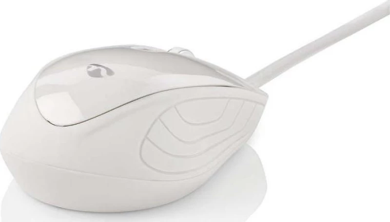 Nedis Wired Desktop Mouse Ποντίκι White