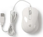 Nedis Wired Desktop Mouse Ποντίκι White