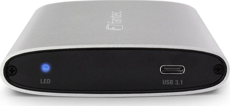 Fantec Alu-25U31 Silver 2,5 Usb 3.1 Type C Aluminium