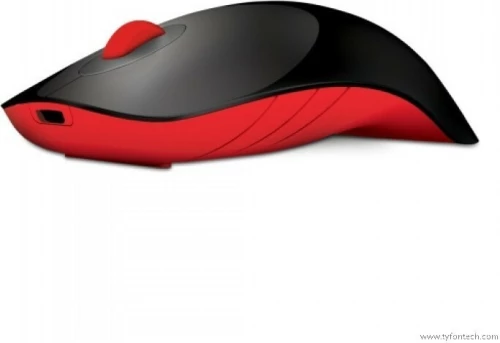 Alcatroz Air Shark Ασύρματο Ποντίκι Black/Red
