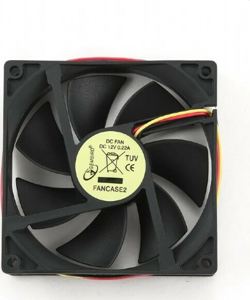 Gembird 90X90X25Mm Dc Cooling Fan Black Fancase2/Ball